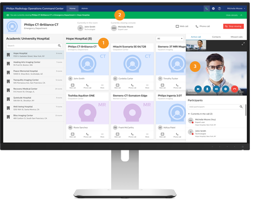 Radiology Operations Command Center