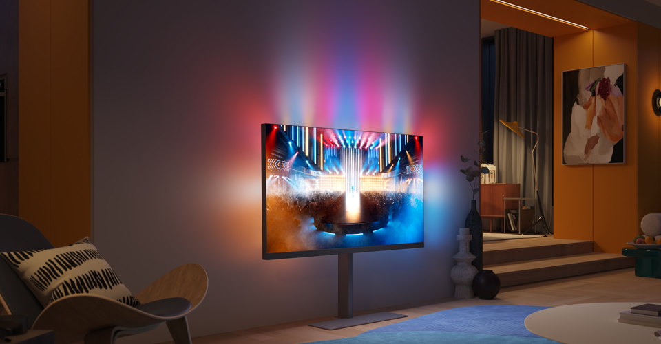 Der Smart-TV mit schlankem und funktionalem Design